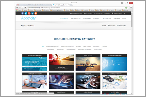 New Apptricity Resource Center